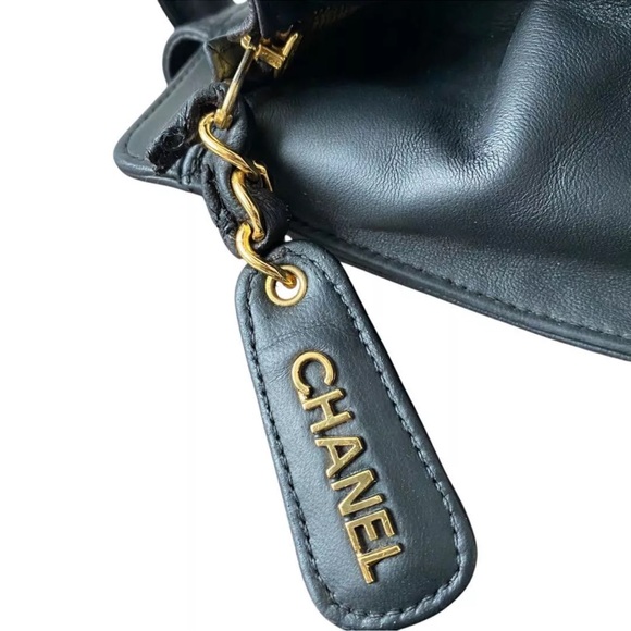 CHANEL CC CALFSKIN SHOULDER BAG - Picture 12 of 12